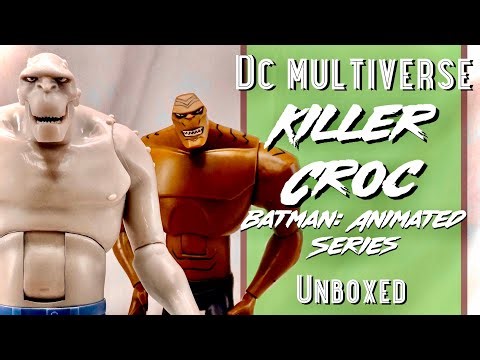 Killer Croc | DC Batman the Animated Series - Action Figure Unboxing & Best Comparisons