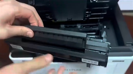 新机到手如何安装呢？快来看看吧！ 激光打印机 家用打印机 奔图打印机