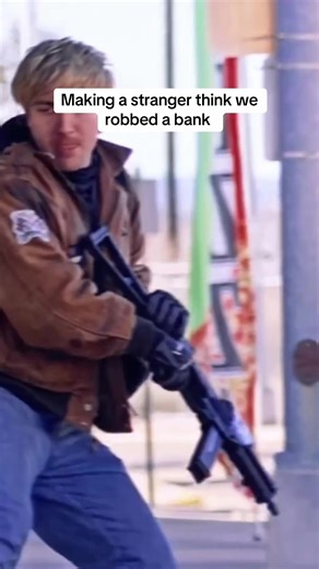 Fake robbery prank #prank #prankwars #mrbeastchallenge | pranks
