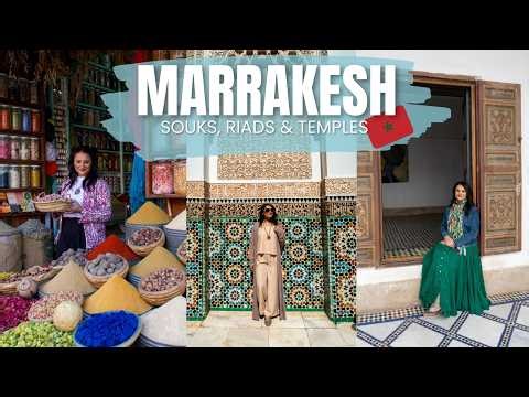 Marrakesh Day 1: My Honest Reaction to the Red City! (Souks, Riads and Palaces)