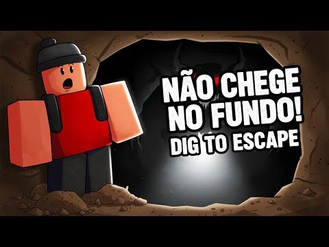 O QUE TEM NO FINAL Cavei até o limite no Dig to Escape!