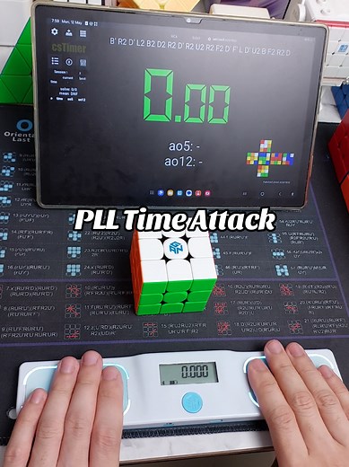 Mastering PLL Time Attack for Speedcubing