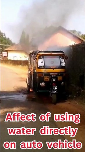 Using water directly on Liquid Fire can be disaster #fire #safety #emergency #india #world #nebosh