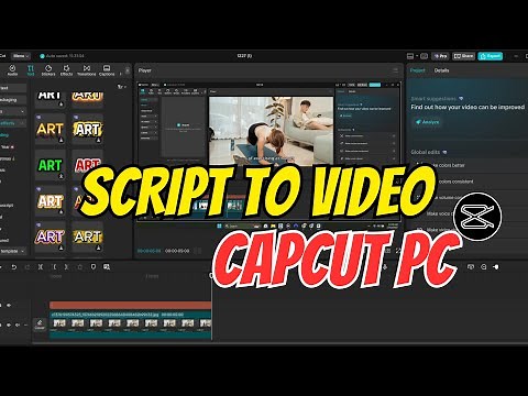 Capcut Script to Video Tutorial | How to use Script to Video in Capcut PC