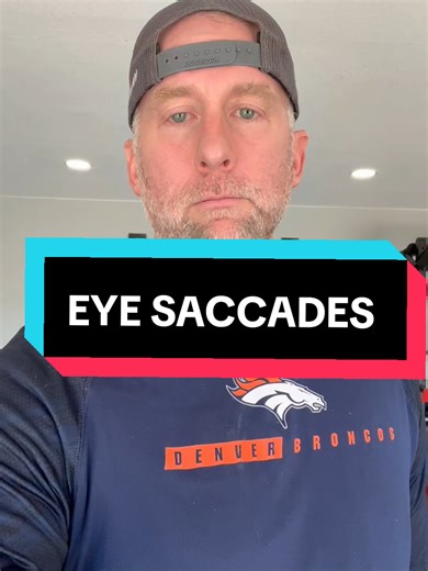 Eye Jumps If you want better balance, strength, and overall mobility, you need to work your eyes. One eye drill I love is the eye saccade or eye jumps. Eye jumps, involve moving your eyes quickly from pen to pen both horizontally and vertically. As you do so, you will stimulate or turn on the parts of your brain that will help you balance side to side and prevent you from tipping as you walk. As you perform these drills: - Stand or sit tall - Keep abs pulled in toward your spine - Keep breathing