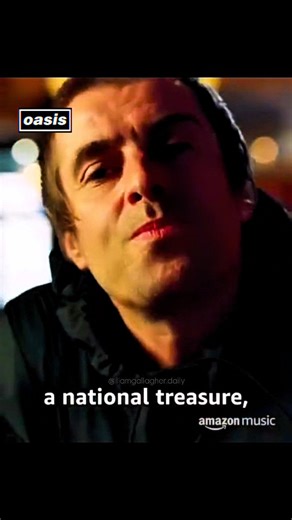 Liam Gallagher Daily on Instagram: "National Treasure #liamgallagher #oasis #fyp #amazon #boxingday"