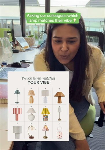 What does your favourite lamp say about you? 🤔💡​ #dunelm #lighting #lamp #tablelamp #homedecor