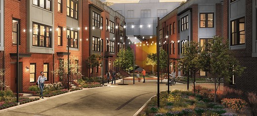 Riggs Park Place Townhomes | Washington, DC Fort Totten Metro | EYA Homes
