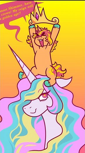 The New Princess | MLP Comic Dub #Shorts