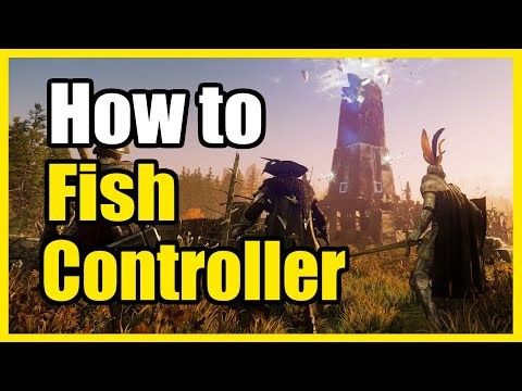 How to Fish using Controller in New World Aeternum PS5 or Xbox