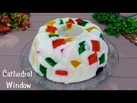 CATHEDRAL WINDOW RECIPE