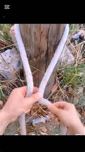 Easy Stylish Knot Tutorial 🔥 | Strong Rope Knot Hack for Beginners