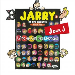 Il est là le Tome 3 de Jarry et ses enfants Vic et Tim ! Nous abordons les émotions pour les grands et les petits ! Vivons avec nos émotions ❤️ hâte de lire vos retours… !!!! | Jarry