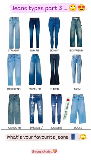 new style jeans part 3 ...😍 beautiful Jean's all types...😘
