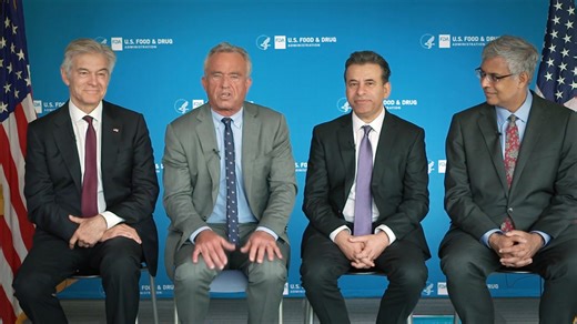 19K views · 1K reactions | After this week’s cell and gene therapy roundtable at U.S. Food and Drug Administration, Secretary Kennedy joined Dr. Oz, Dr. Makary, and Dr. Bhattacharya to deliver a message directly to the American people about investing in cutting-edge cures. Cell and gene therapy holds promise—but it also demands caution, transparency, and rigorous oversight. Smart innovation will help Make America Healthy Again. | U.S. Department of Health and Human Services | Facebook