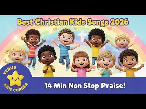 15 Minutes of Christian Kids Songs 🏆 | Bible Rhymes, Praise & Worship | Sunday School Songs