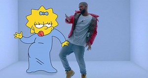 2.1K reactions · 556 shares | The Simpsons dancing to Drake's Hotline Bling is our new favourite meme | Capital FM | Facebook