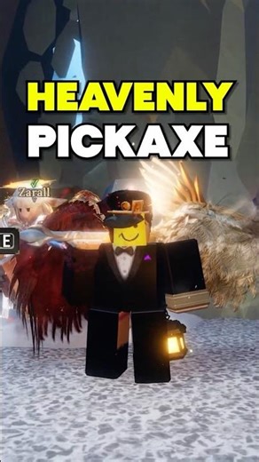 New Heavenly Pickaxe + Code in The Forge...