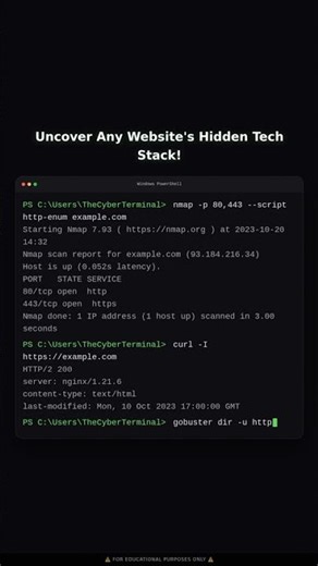 Identifying the Hidden Tech Stack of Any Website | Educational