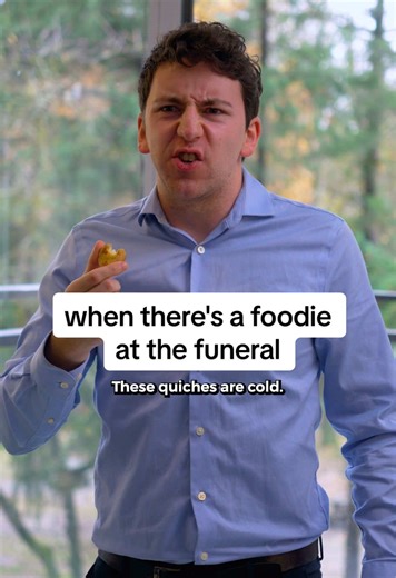 Foodie Humor at a Funeral: A Comedic Sketch