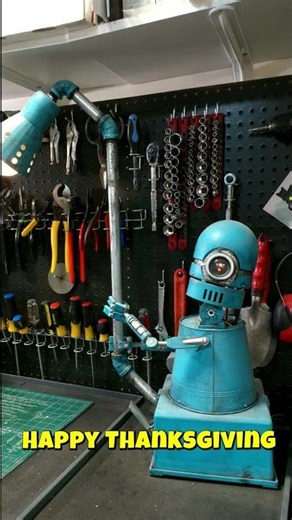 Robot Assistant with a Thanksgiving Day Joke!