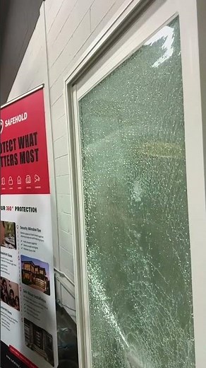 Impact Resistant Glass Test | Safehold Security Windows Stop Break In Attempts
