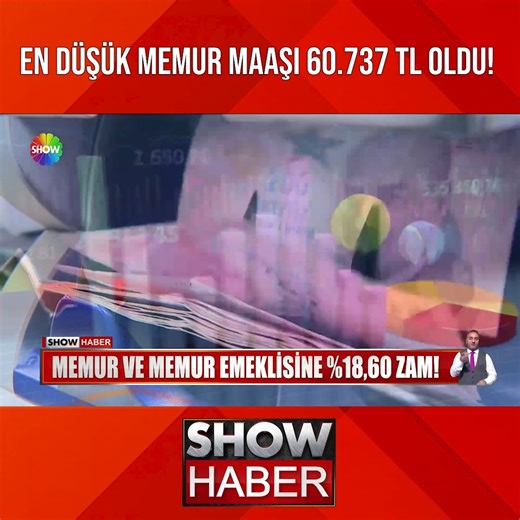 541K views · 2.1K reactions | Memur ve memur emeklisine %18,60 zam! | Show Ana Haber | Facebook