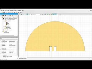 Superconductor levitation. Magnetostatic simulation with QuickField FEA software