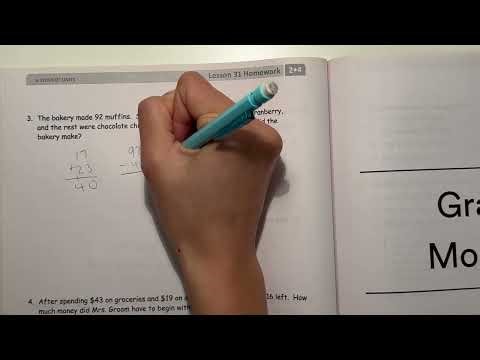 Eureka Math Grade 2 Module 4 Lesson 31 | #mathwithaubrey #homework
