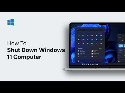 How to Shut Down Windows 11 Computer (Five Ways)