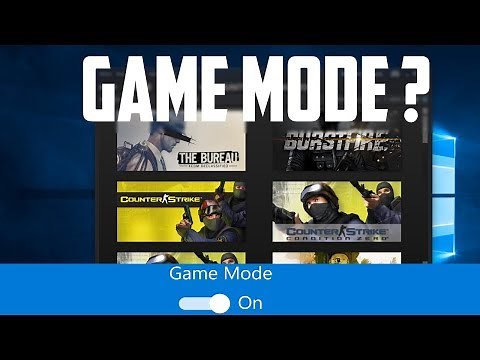 How to Use Game Mode in Windows 10