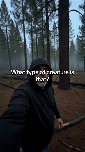 TIME TRAVELERS VLOG - WHAT TYPE OF CREATURE IS THAT? #bigfoot #yeti #forest #mysteryaiman #viraltiktok