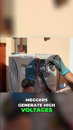 Megger Safety: Crucial Steps Before Electrical Testing #shorts - Paradigm Cooling