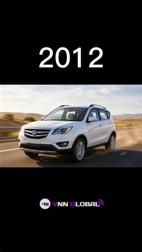 Evolution Of Changan CS35 (2012-2026) #shorts