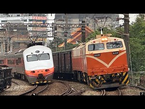 台鐵 7502次 散裝貨列 本務E235電力機車 迴送E317電力機車 鳳鳴里平交道.鶯歌拍攝紀錄 / TRA 2 GE E42C leading manifest,filming record