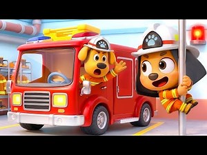 Firefighter | Fun Story for Preschoolers | Safety Rules | Kids Cartoon | Sheriff Labrador