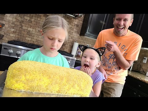 Pranking Trinity With the World's Biggest Twinkie Birthday Cake!!! Ends in Tears!