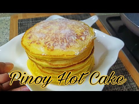 EASY PINOY HOT CAKE RECIPE/How to make