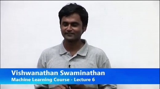 Machine Learning Course – Lecture 6