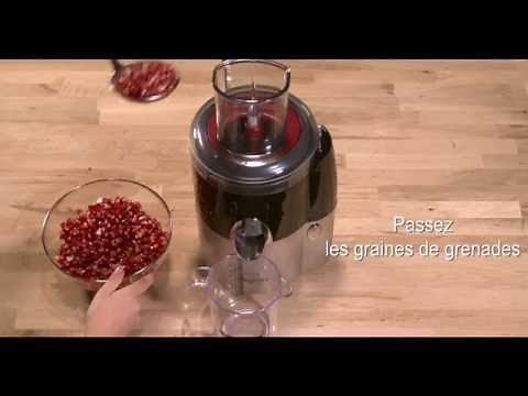 Jus de grenade - recette au JUICE EXPERT MAGIMIX