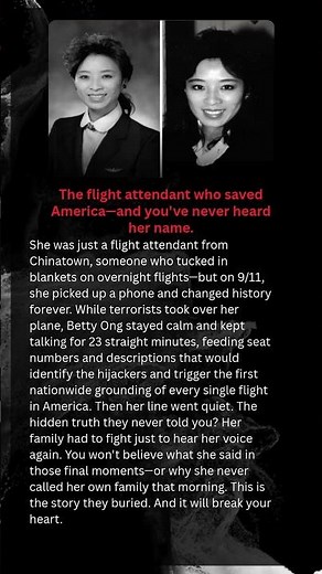 "The flight attendant who saved America—and you've never heard her name."