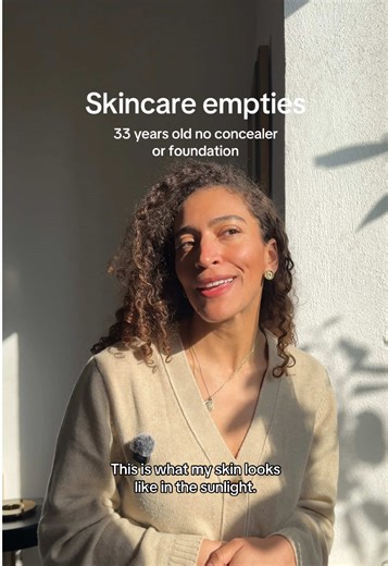 My favorite skincare empties from the past year 😌 @Caudalie vinoperfect Caudalie cashmere cream @Typology Paris L32 Vitamin C serum Violette FR dullness rescue @JordanSamuelSkin performance eye gel @CeraVe @Herlum London @The Ordinary Store glycolic acid Caudalie vinosun #beauty #skincare #glowingskin #skincareroutine