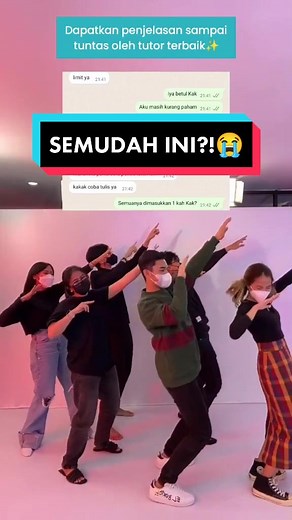 Bahas soal sama tutor terbaik bisa segampang ini, loh! Jadi makin semangat belajar, deh🔥 #CumaAdaDiRuangguru #ruanglesonline #ruangguru #whatsapp
