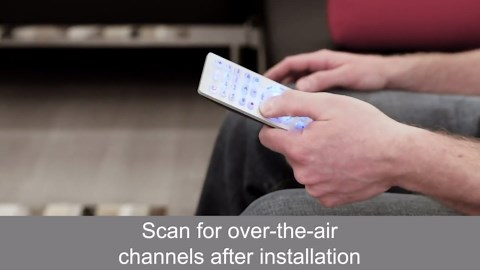 General Electric Optima HD Outdoor/Attic Antenna, Single Loop, Black