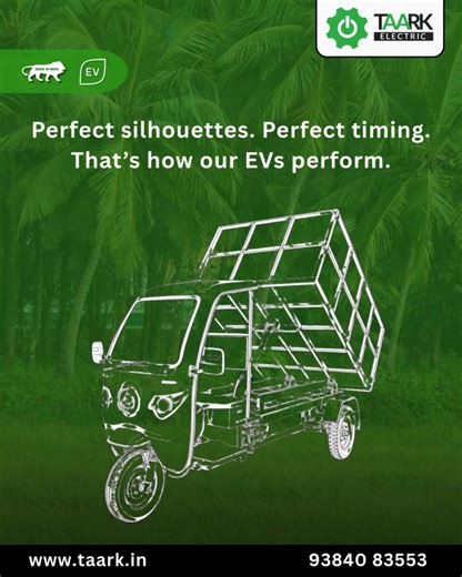 Had to hop on this with Taark Tipper — power that lifts smarter. ⚡ For more details👇 🌐 www.taark.in 📞 91 93840 83553 #TaarkElectric #TaarkTipper #ElectricTipper #EVRevolution #MadeInIndia #CargoMovement #ElectricVehicles #SustainableDrive #PowerInMotion #GoWithTaark #Silhouette | Taark Equipments Pvt Ltd