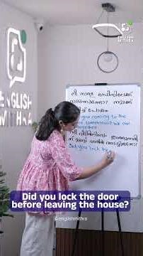 Basic Spoken English Class –ചെറിയ വാക്യങ്ങൾ ഇംഗ്ലീഷിൽ നിർമ്മിക്കാൻ പഠിക്കാം-#spokenenglishmalayalam