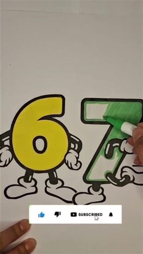 Roblox Steal a Brainrot 67 Coloring 🎨 #shorts#pleasantcolors #art #shortsart #youtuber