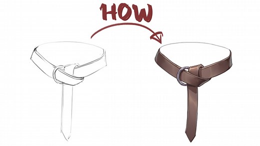 皮带绘制过程-Learn leather painting techniques quickly