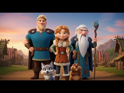 Viking Girl Adventure Story | Kids Learning Courage & Kindness | Animated Short Film