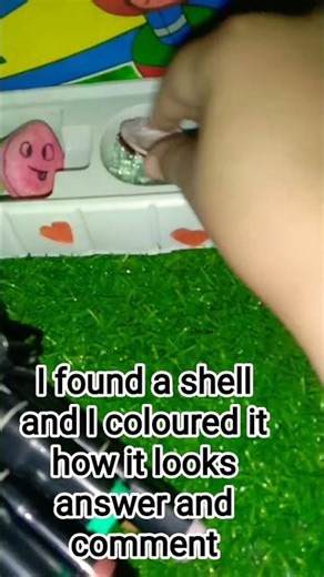 I found a shell and eye colour it how does it looks tell me in comment section